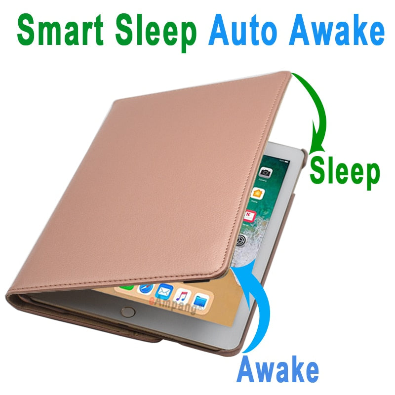 360° Rotating Smart Case for iPad Air (9.7")