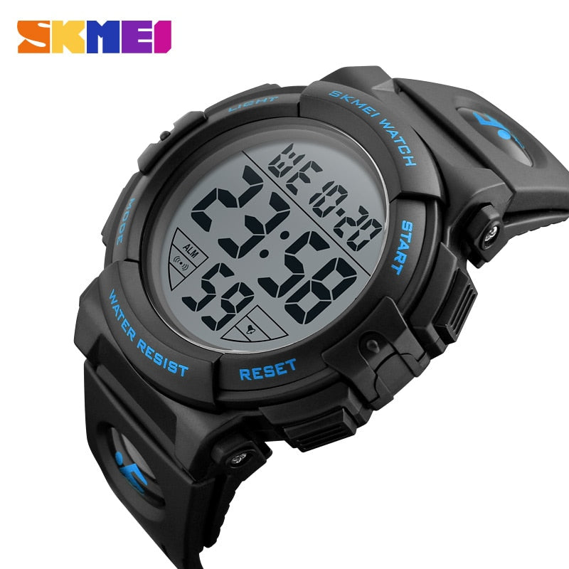 SKMEI 1258 Chronograph Sport Watch for Men – 50M Waterproof