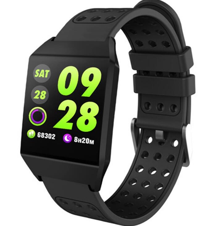 W1S Smart Fitness Watch – Heart Rate & Blood Pressure Monitor