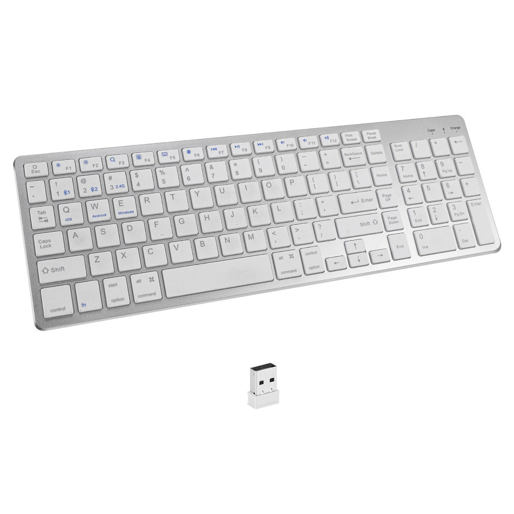 Wireless Bluetooth Keyboard & Mouse Set for iPad – Silent Keys