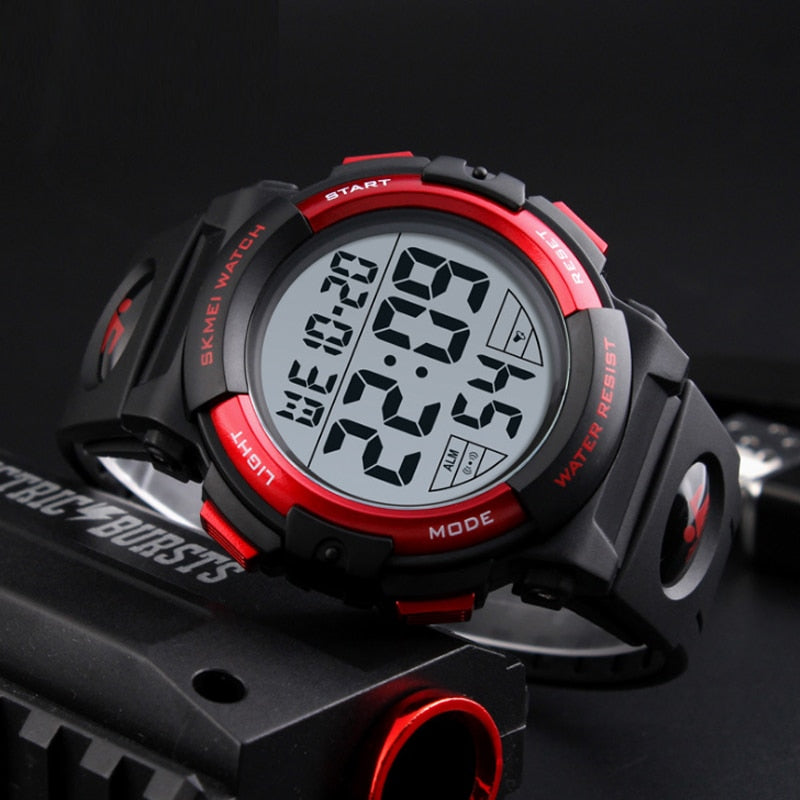 SKMEI 1258 Chronograph Sport Watch for Men – 50M Waterproof
