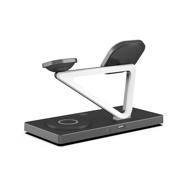 5-in-1 Magnetic 15W Wireless Charging Station – Phone, Watch & Earphones