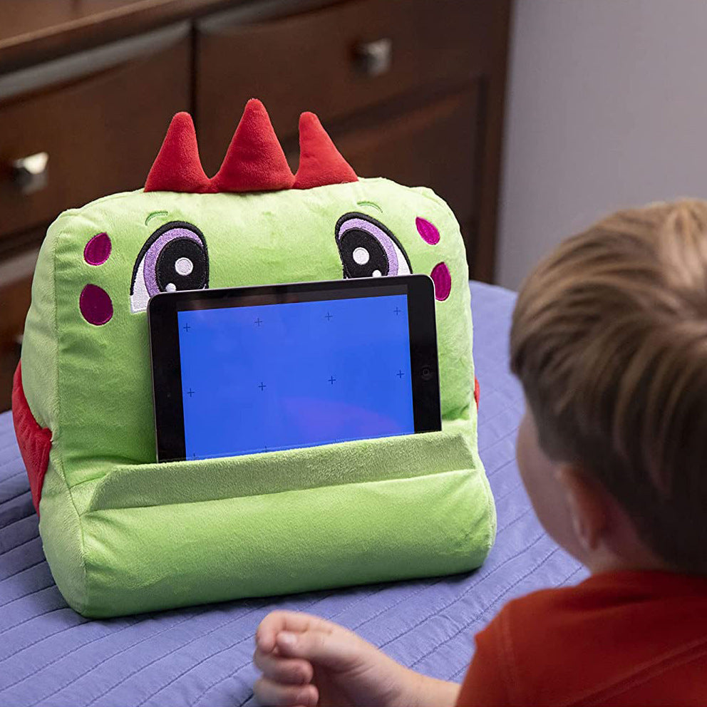 Unicorn Plush Pillow Stand for iPad & Tablets – Kids’ Lazy Reader