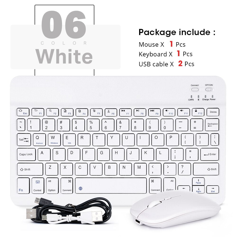 Mini Wireless Bluetooth Keyboard for iPad, iPhone & Android