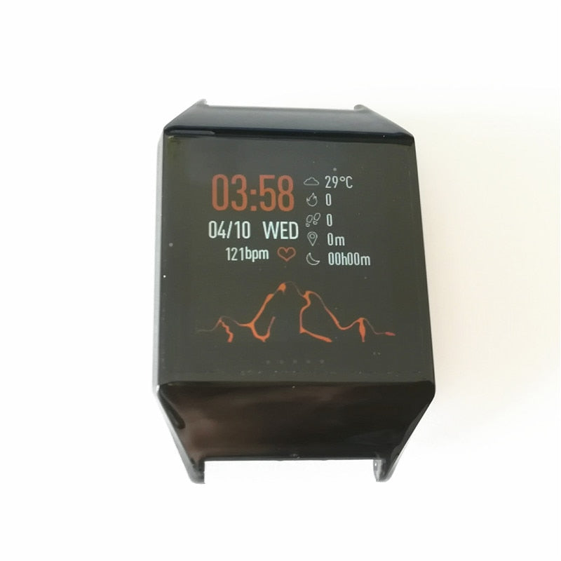 W1S Smart Fitness Watch – Heart Rate & Blood Pressure Monitor