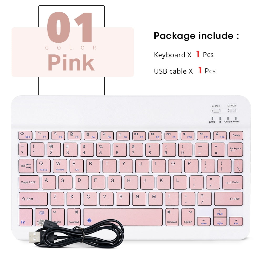 Mini Wireless Bluetooth Keyboard for iPad, iPhone & Android