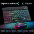 Gradient Glow Wireless Keyboard & Mouse Set for iPad