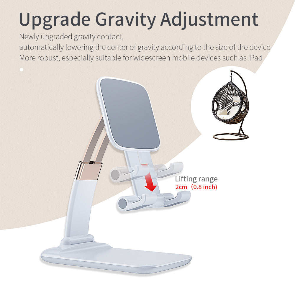 Foldable Gravity Phone & Tablet Stand for iPhone & iPad