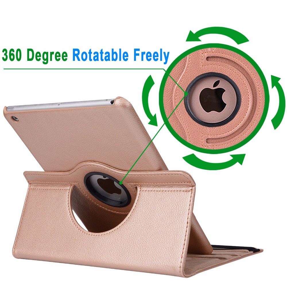 360° Rotating Smart Case for iPad Air (9.7")