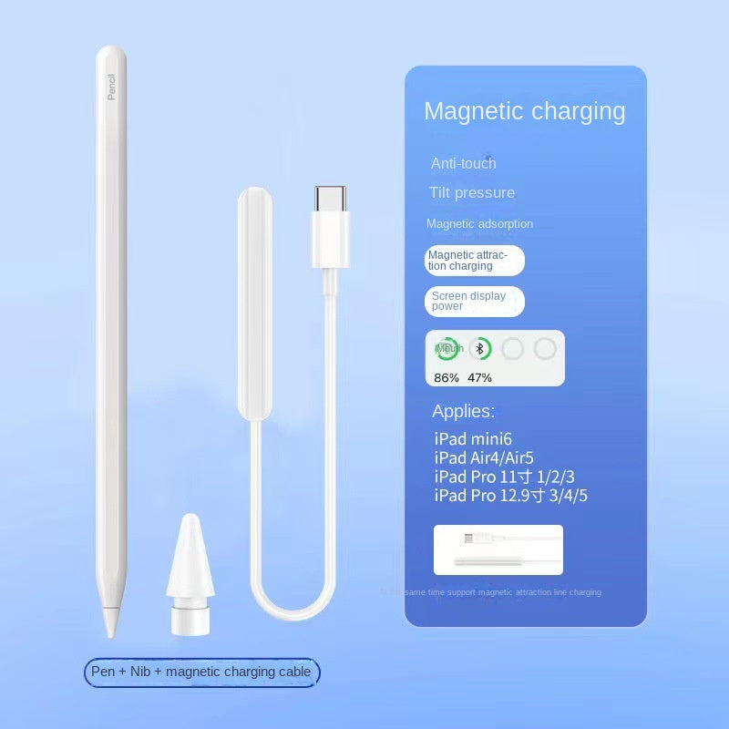 Magnetic Charging Stylus Pen for Apple iPad (3rd Gen)