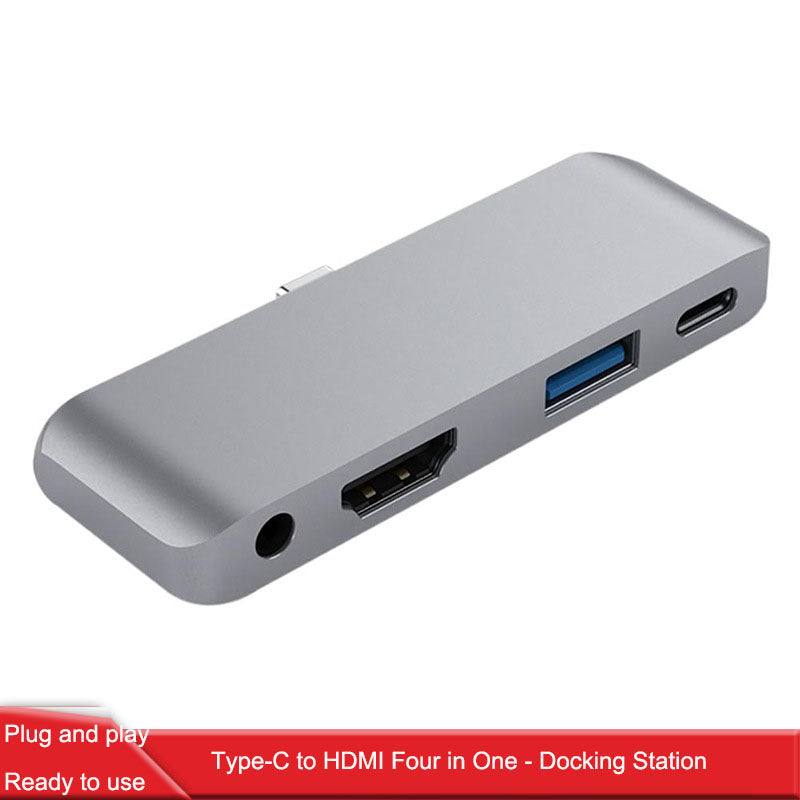 USB-C Hub for iPad Pro – HDMI, USB, 3.5mm & PD Charging