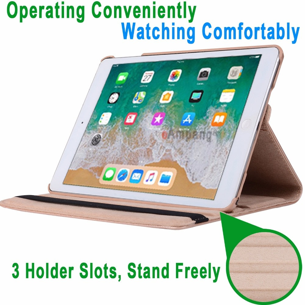 360° Rotating Smart Case for iPad Air (9.7")