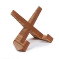 Solid Wood Tablet & Recipe Stand – Lazy iPad Holder for Home