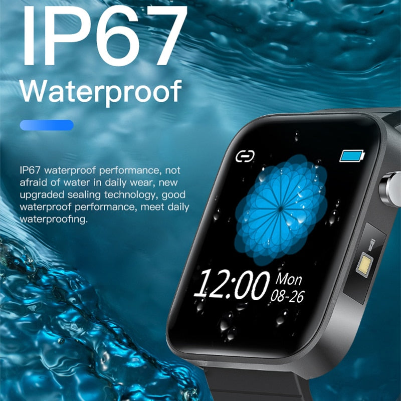 Smart Fitness Watch – Heart Rate, Blood Pressure & Oxygen Monitor