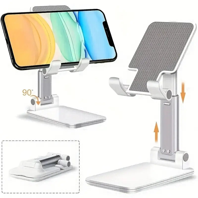 Adjustable Desktop Stand for iPad, iPhone & Tablets – Universal