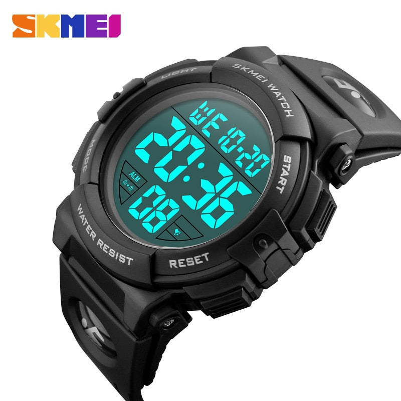 SKMEI 1258 Chronograph Sport Watch for Men – 50M Waterproof