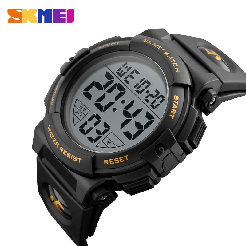 SKMEI 1258 Chronograph Sport Watch for Men – 50M Waterproof