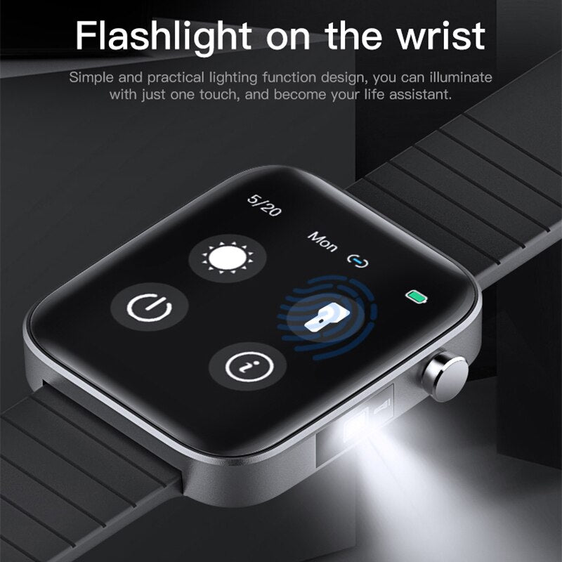 Smart Fitness Watch – Heart Rate, Blood Pressure & Oxygen Monitor
