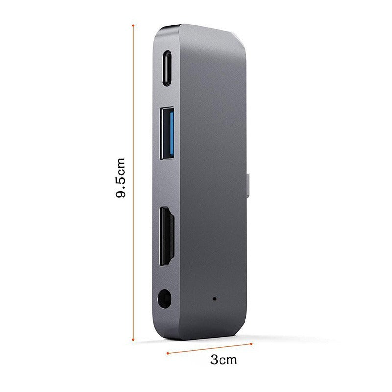 USB-C Hub for iPad Pro – HDMI, USB, 3.5mm & PD Charging