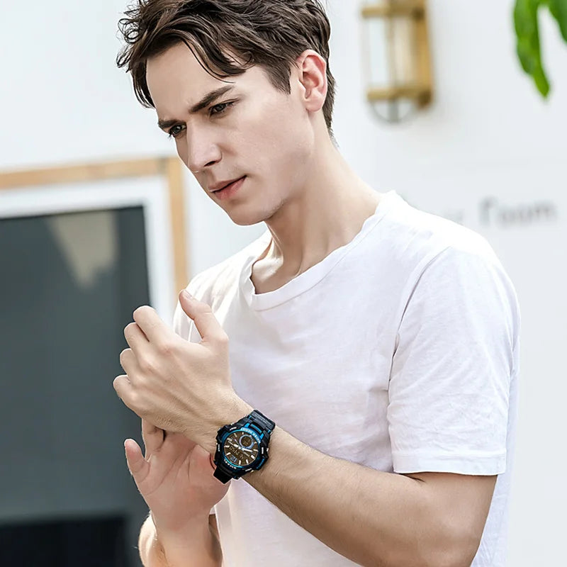 SMAEL Digital Military Sport Watch – 50M Waterproof (1805) – Alt Colour